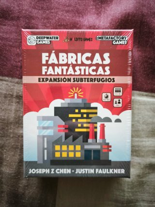 Fábricas Fantásticas: Expansión Subterfugios