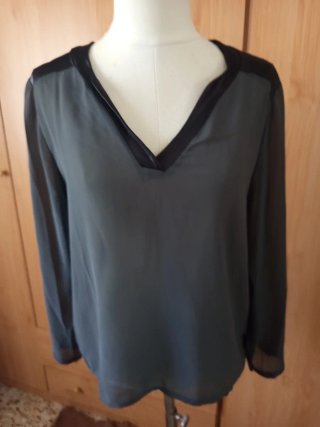 Blusa Gris de Mujer