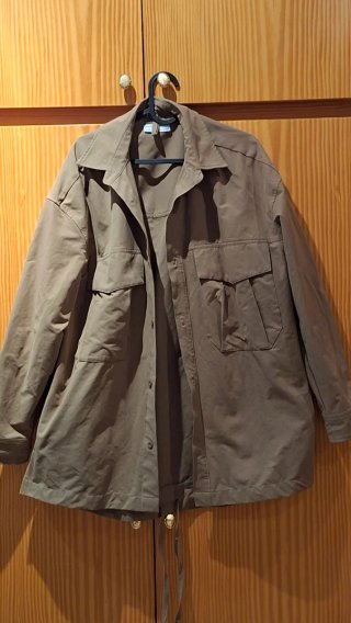 Chaqueta de verde militar