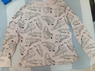 Sudadera Estampada de Zapatillas