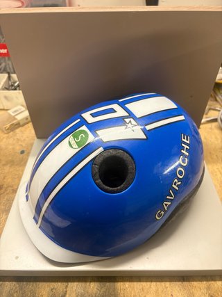 Casco da bici Gavroche blu
