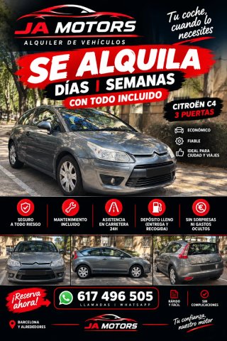 Servicio de adquiler de coches