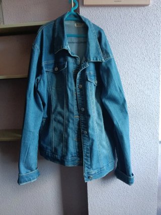 Chaqueta vaquera azul