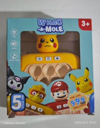 Juego Electrónico Portátil Whac-A-Mole