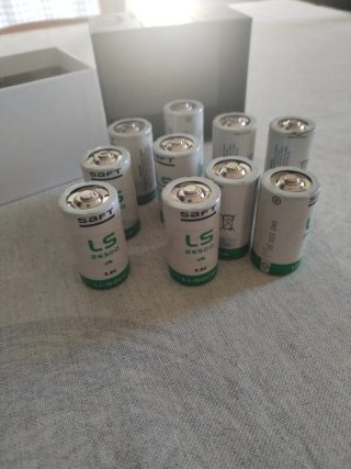10 Batterie SAFT LS 26500 3,6V