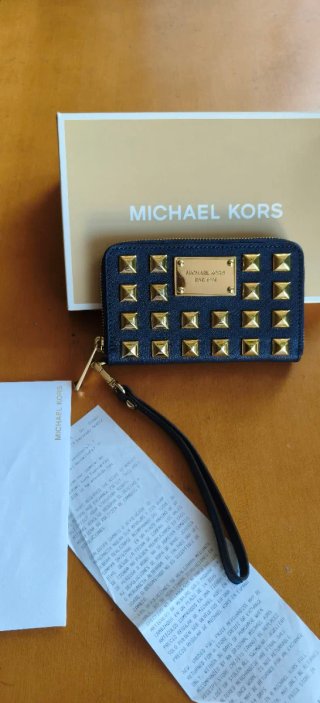 Billetero Michael Kors Negro