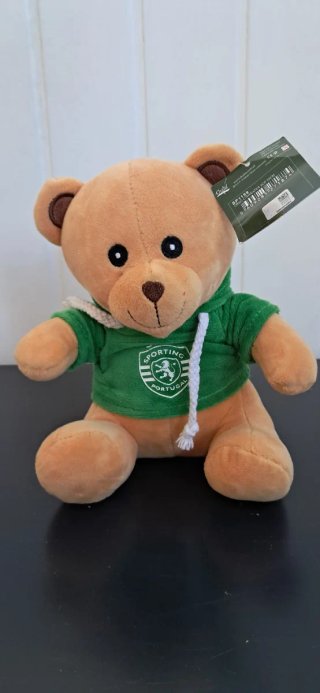 Urso de peluche Sporting CP com camisola