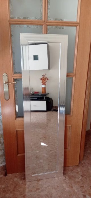 Espejo Plateado 140x40 mm