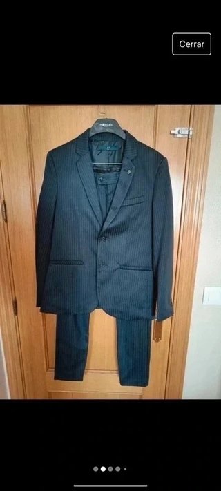 Traje Hombre JVZ Azul Marino Talla S