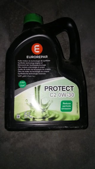 Aceite Motor Eurorepar Protect C2 0W-30 5L