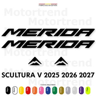 Kit Vinilos MERIDA Scultura 2025 2026 2027 Bicicle