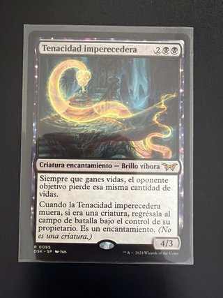 Carta Magic Tenacidad imperecedera
