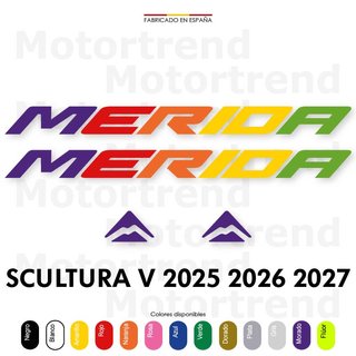 Kit Vinilos MERIDA Scultura 2025 2026 2027 Bici