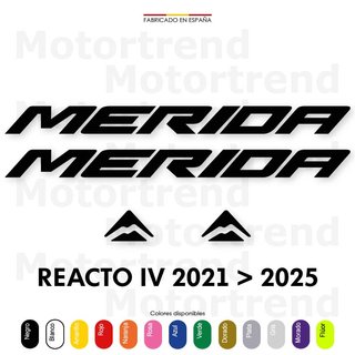 Kit Vinilos MERIDA Reacto IV 4 2021 2022 2023 2024