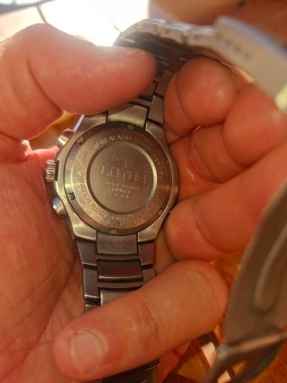 Reloj Lotus de Titanio