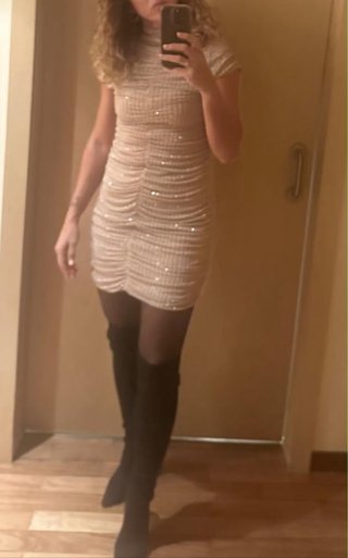 Vestido de fiesta Zara