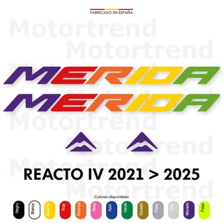 Kit Vinilos MERIDA Reacto IV 4 2021 2022 2023 2024