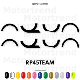 Kit Vinilos Oquo RP45TEAM Bicicleta