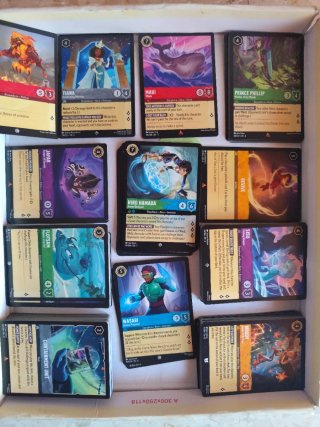 SIN REPETIR Lote +150 cartas lorcana