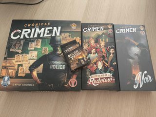 Crónicas del Crimen + Gafas VR + 2 Expansiones