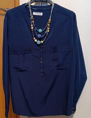 Blusa Azul Suiteblanco