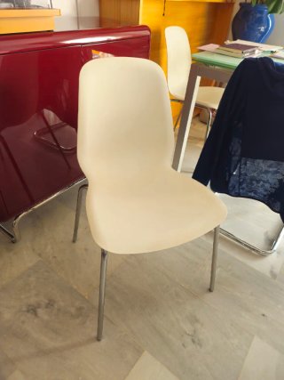 Sillas de comedor blancas