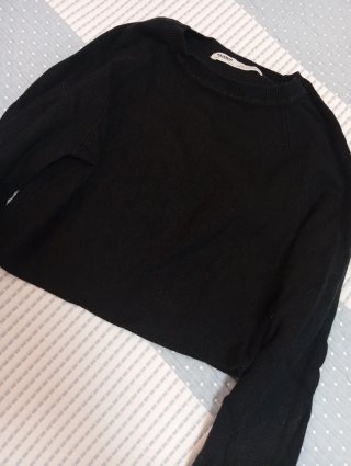 Jersey Negro Pull&Bear Talla S