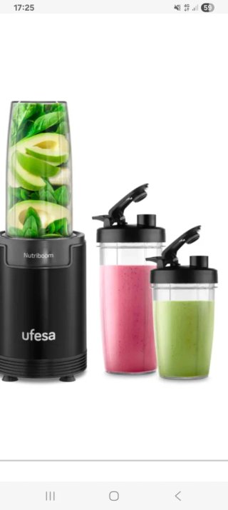 NUEVA Batidora Ufesa Nutriboom 900W