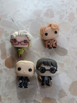 Set de 4 Mini Figuras Funko Harry Potter