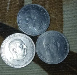 Lote de 3 Monedas Antiguas