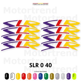 Kit Vinilos SLR0 40 40mm Ruedas Llantas Bicicleta