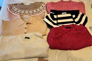 Lote 6 Jerseys Springfield y Mango Talla S-M