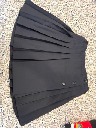 Falda de Tablas Uniforme Talía Talla 13-14