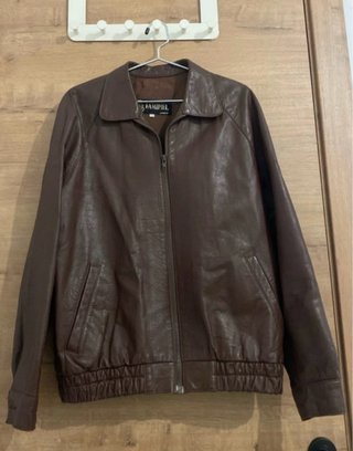 Chaqueta de Piel Marrón Famipiel