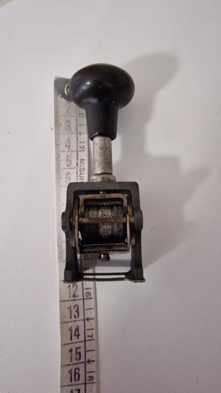 Timbro datario vintage