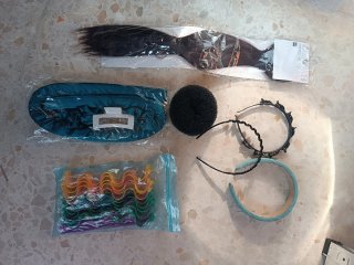 Set de accesorios para el cabello