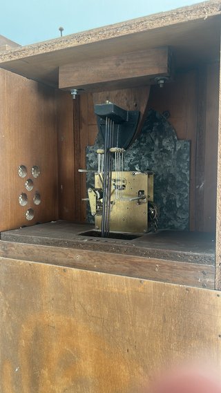 Mecanismo de Reloj de Pared Antiguo