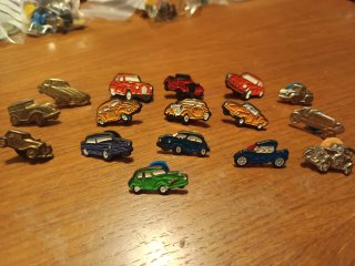 pin lote pins de coches