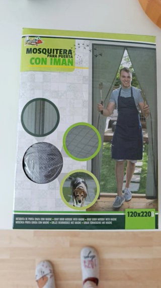 Mosquitera para Puerta con Imán 120x220cm