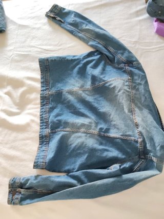 Cazadora vaquera azul talla 46