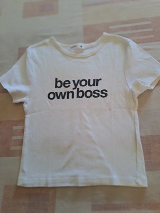 Camiseta Blanca con Estampado