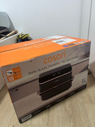 Freidora de aire Cosori Dual Blaze 10L