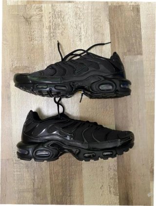 Nike Air Max Plus Triple Black Talla 39