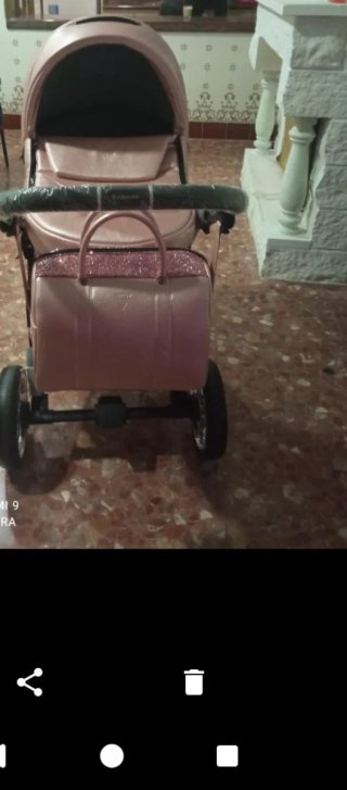 Carro de Bebé Junama Glitter Rosa