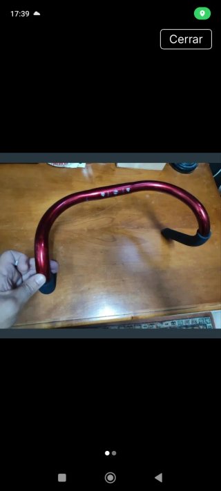 Manillar de Pista BLB Rojo