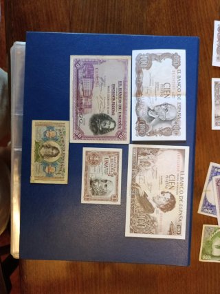 Lote de Billetes Antiguos algunos sin circular