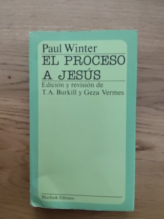 El proceso a Jesús