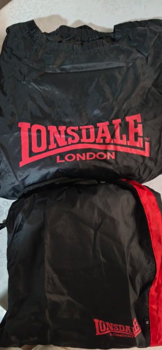 Ropa Sauna Lonsdale Negra