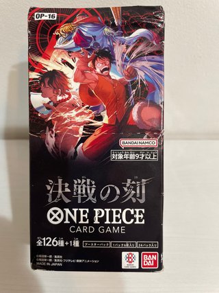Cartas One Piece OP16
