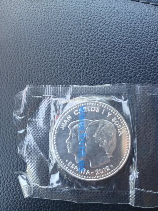 Moneda 30 Euros Plata 2012 Juan Carlos y Sofía